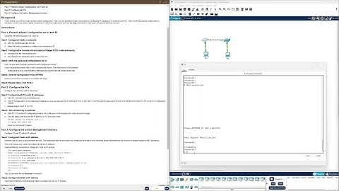 2.7.6 Packet Tracer CCNAv7 | Full Walkthrough!!!