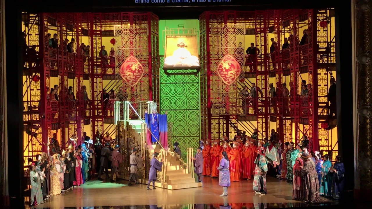 Turandot - second riddle in act 2 (São Paulo,2018) - YouTube