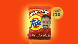 Bahu tide ad FT.hindustanibhau funny tide advertisement