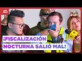 😂 DETRÁS DEL MURO ❤️ | Chino intentó zafar de fiscalización nocturna y LO PILLARON SIN LICENCIA