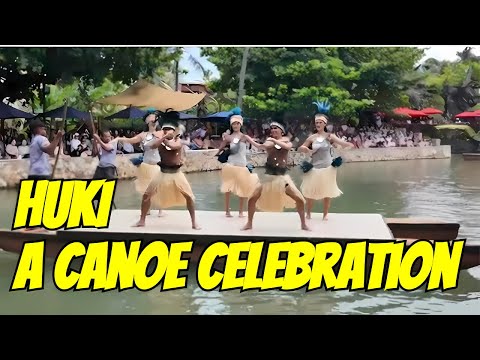 HUKI Canoe Celebration Show at Polynesian Cultural Center - YouTube