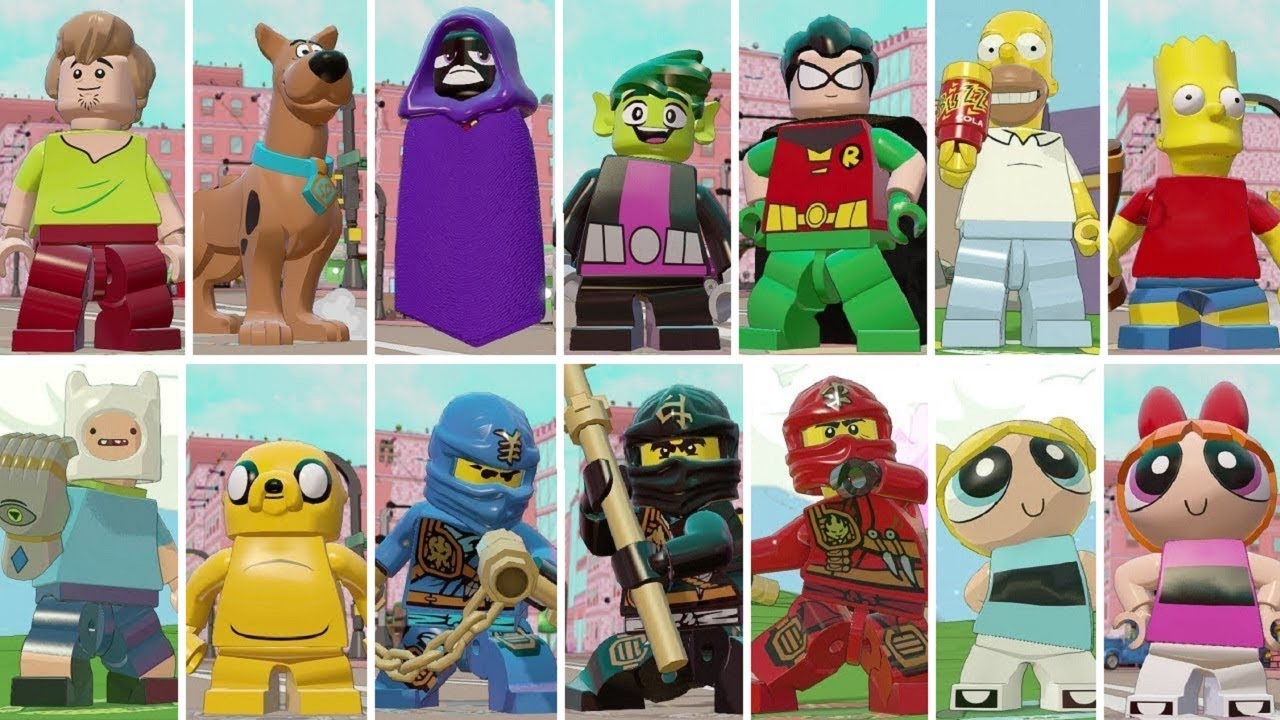 lego cartoon characters