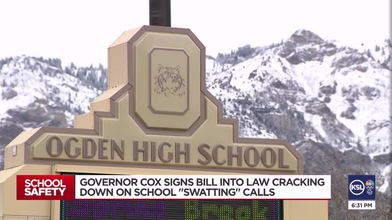 Schools hope new Utah law will deter ‘swatting’ calls - YouTube