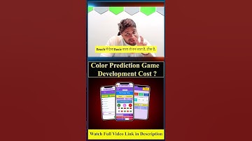 Color Prediction Game Development Cost ? | #shorts