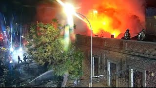 ▶️ EMERGENCIA 3° ALARMA DE INCENDIO 🚒 Libertad/Agustina 🚨