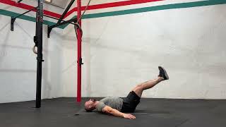 Corkscrew reverse crunches | Ejercicios Bodyweight