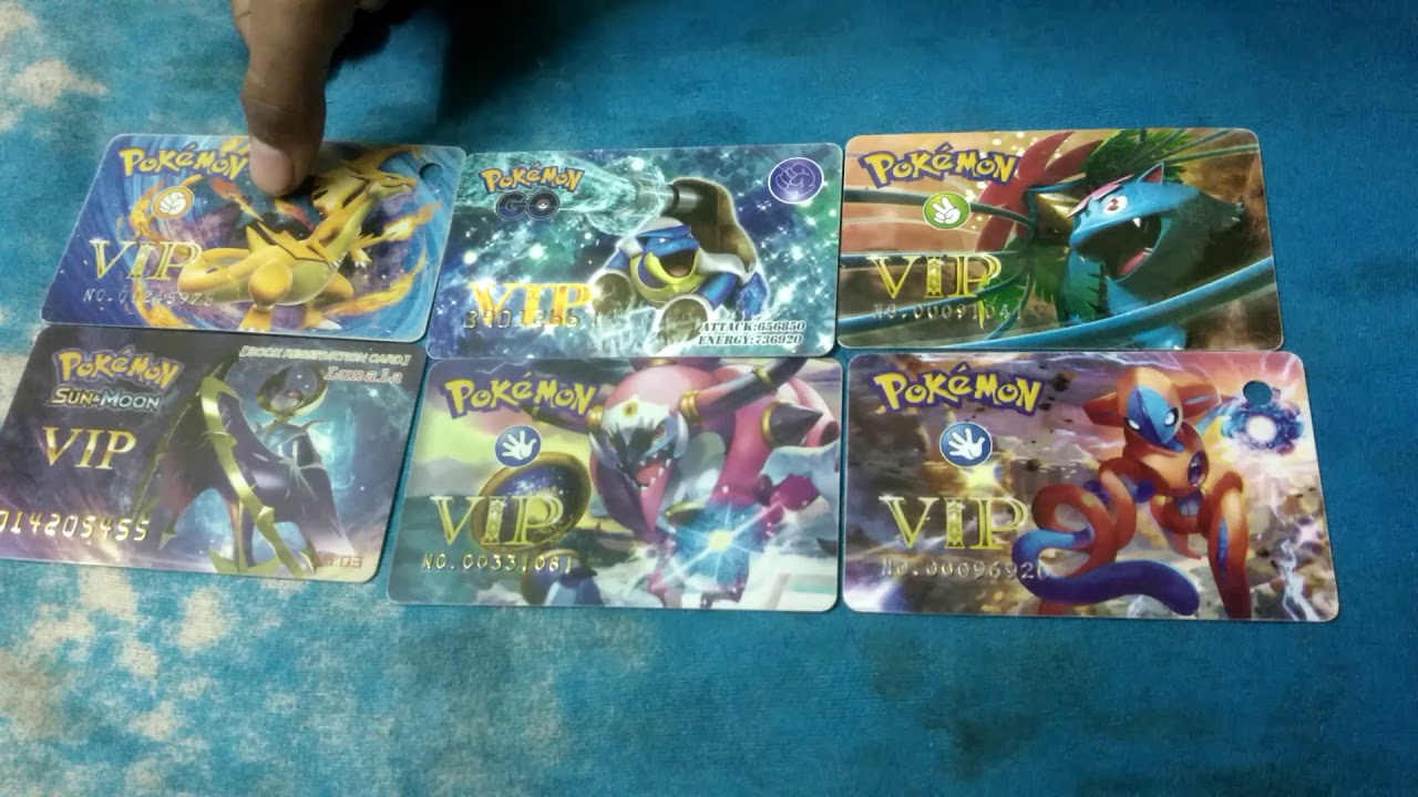 all pokemon vip cards BOX VIP TOUR OF RARE VINTAGE