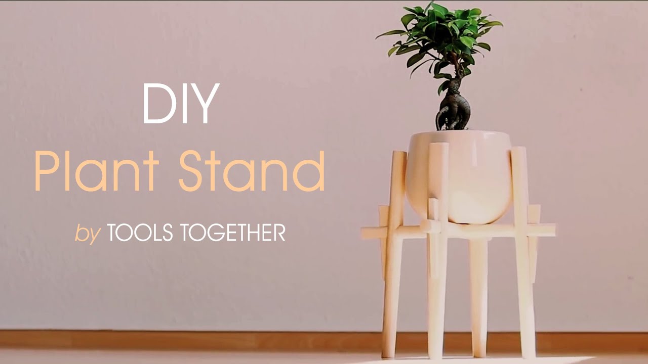 Diy Japanese Plant Stand From Tools Together Youtube