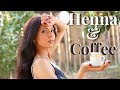 Henna And Coffee For Auburn Brown Color In One Step | Natural Remedy To Cover Gray Hair