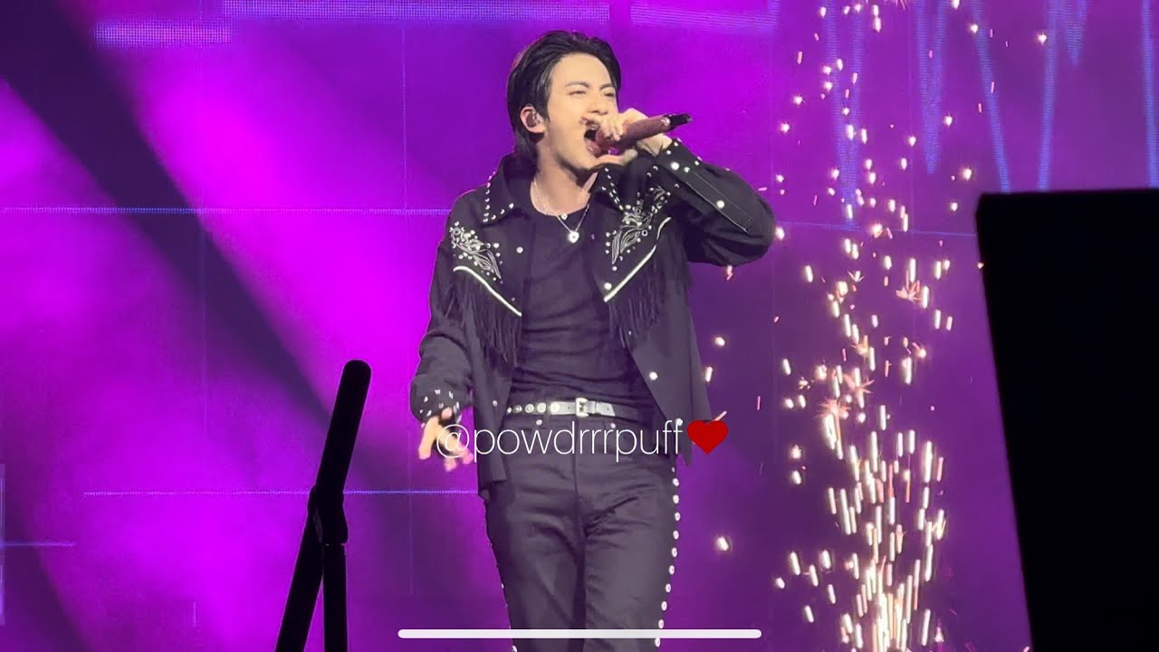 240717 - Loser - Jin - ANAHEIM D1 - 4K 직캠 FANCAM - YouTube