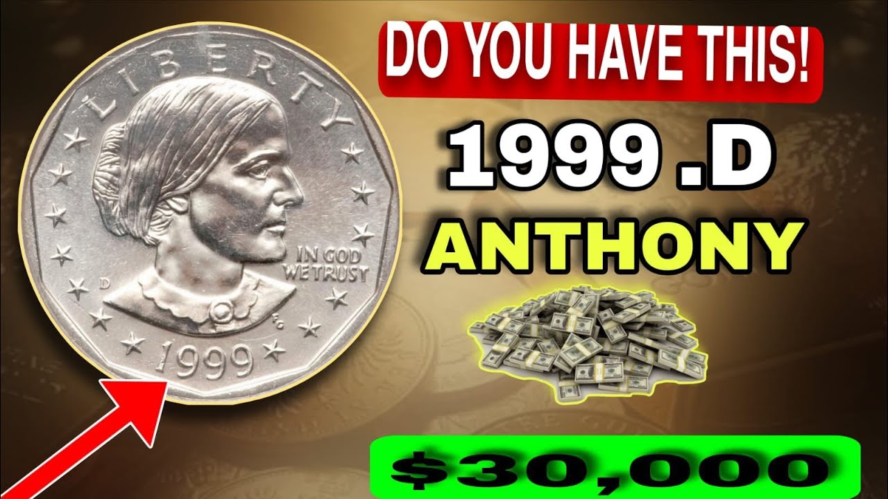1999 Susan B. Anthony One Dollar Coin 🇺🇸 | Rare or Common? Value