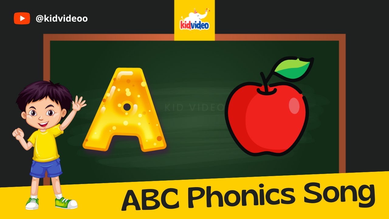 ABC Phonics Song | A For Apple | ABC Alphabet Songs | Nursery Rhymes ...