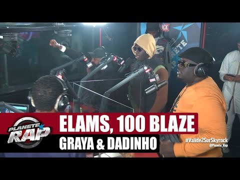 Youtube: Elams feat. 100 Blaze, Graya & Dadinho « S’en aller » #PlanèteRap