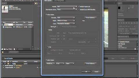 tutorial: how to render with sound in adobe after effects