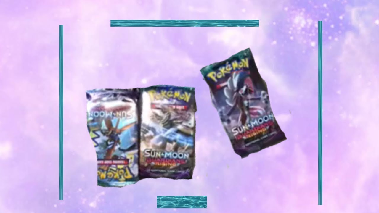 Opening 3 Pokemon sun and moon booster packs - YouTube