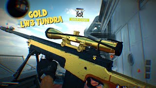 unlocking THE GOLD CAMO for the TUNDRA in COLD WAR (the BEST LW3 TUNDRA CLASS LOADOUT)