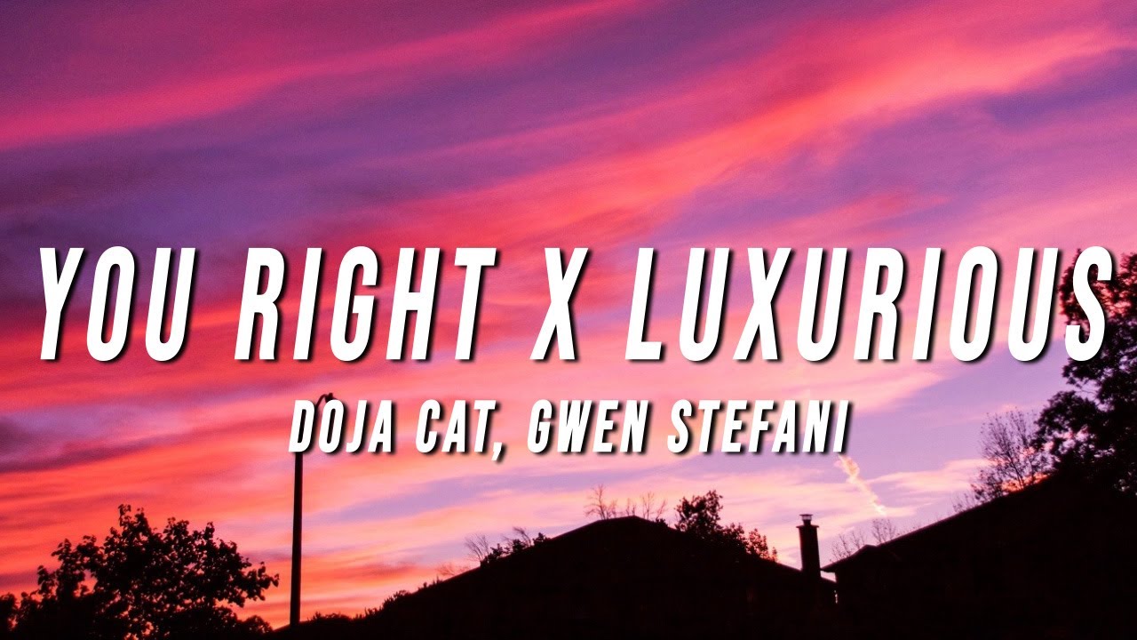  Doja Cat, Gwen Stefani - You Right X Luxurious (TikTok Mashup) [Lyrics]