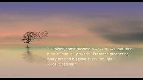 Joel Goldsmith - Selected excerpts from "The Infin...