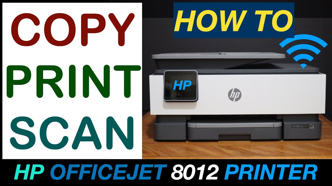 HP OfficeJet Pro 8022 Setup, Unboxing, Wireless SetUp, Install Ink,  Alignment, Copy Test & Review. 