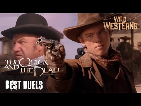 Best Duels of The Quick And The Dead (ft. Russell Crowe, Sharon Stone) | Wild Westerns