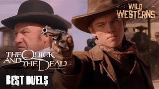 Best Duels of The Quick And The Dead (ft. Russell Crowe, Sharon Stone) | Wild Westerns