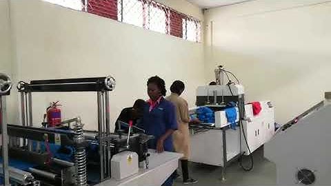 ZXL-E700 Non woven flat shopping bag making machine in Africa