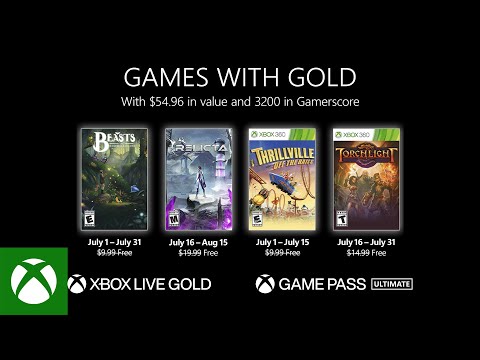 Xbox - July 2022 Games with Gold