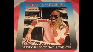 STEVIE WONDER  I JUST CALLED TO SAY LOVE YOU REMIX