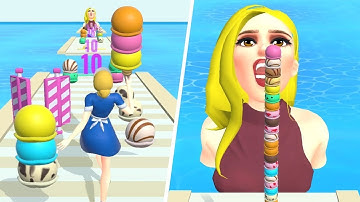 ice cream balance gameplay all levels android ios New update 💥😍🌹
