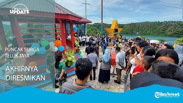 Destinasi Baru di ToliToli, Puncak Surga Teluk Jaya Punya Rumah Terbalik yang Instagramable
