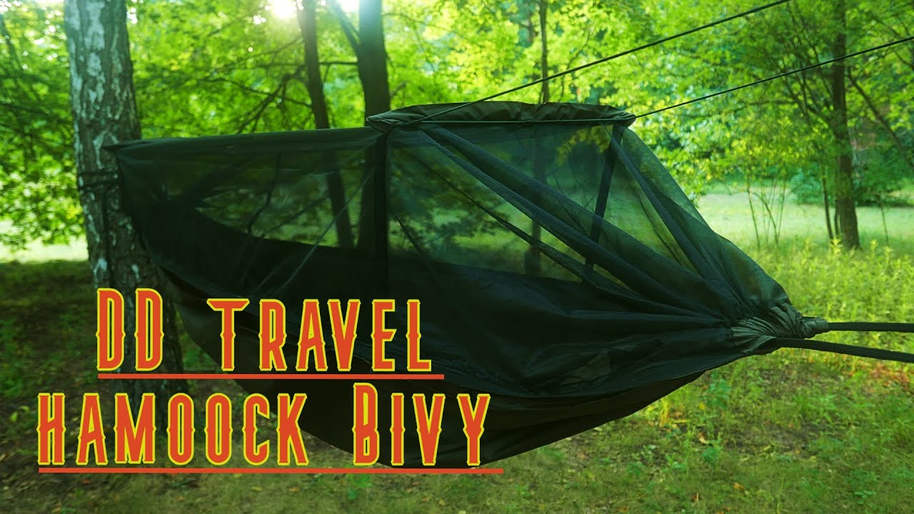 DD hammocks travel bivi. Presentation and settings.