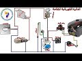 الدائرة الكهربائية للثلاجة - circuit electrique d'un refrigerateur