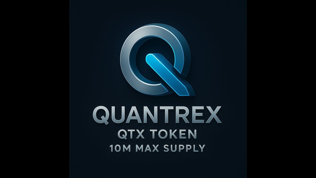 Quantrex QTX Token | BitCoin | Cryptocurrencies | New Tokens With 10m Max Supply