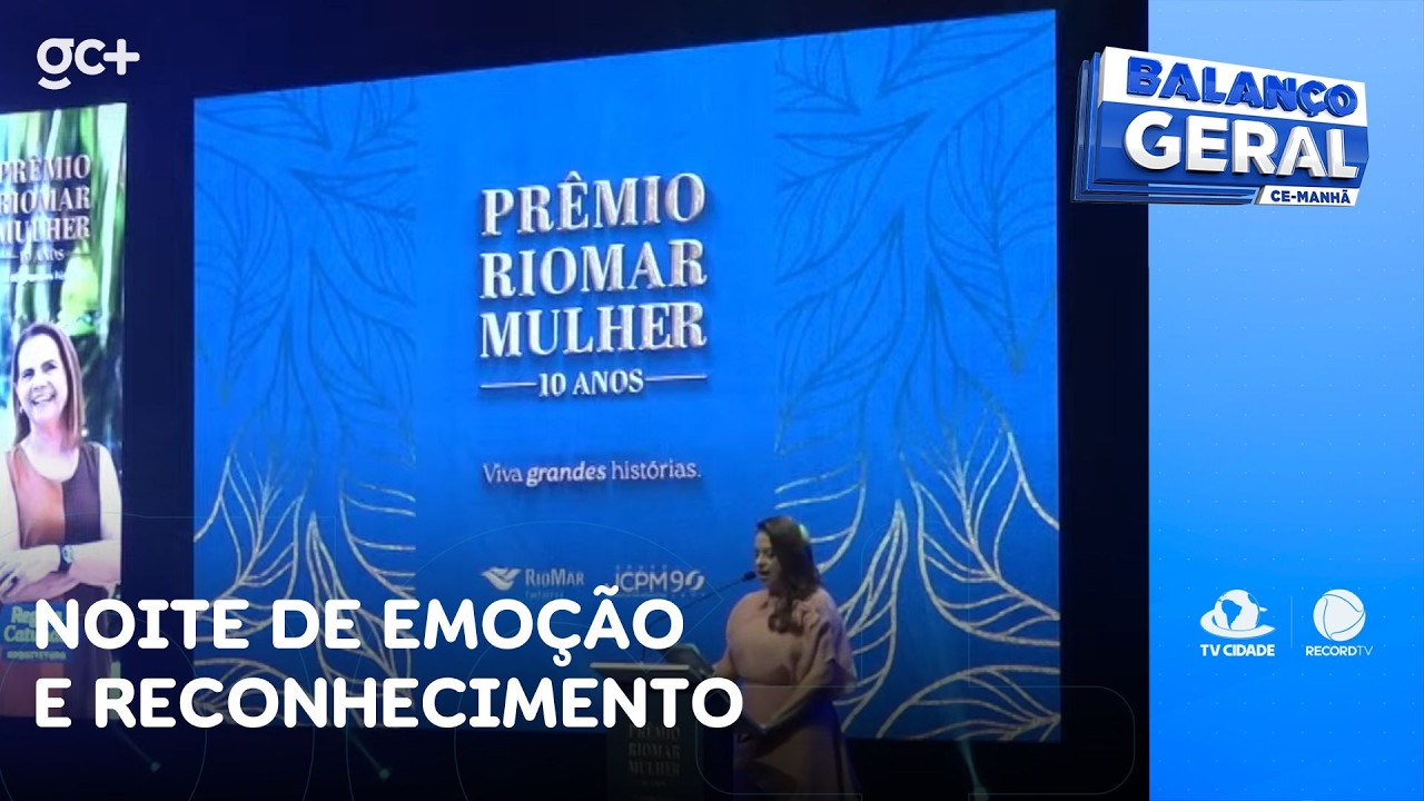 Noite de emoção e reconhecimento celebra a história de 10 mulheres no Ceará | Balanço Geral CE Manhã