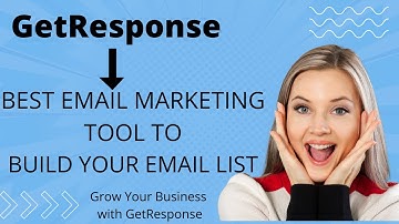 How To Create An Email List On GetResponse ( email marketing software )