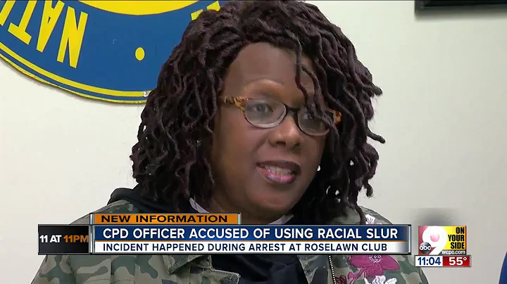 Chief: Cincinnati officer said racial slur while making arrest