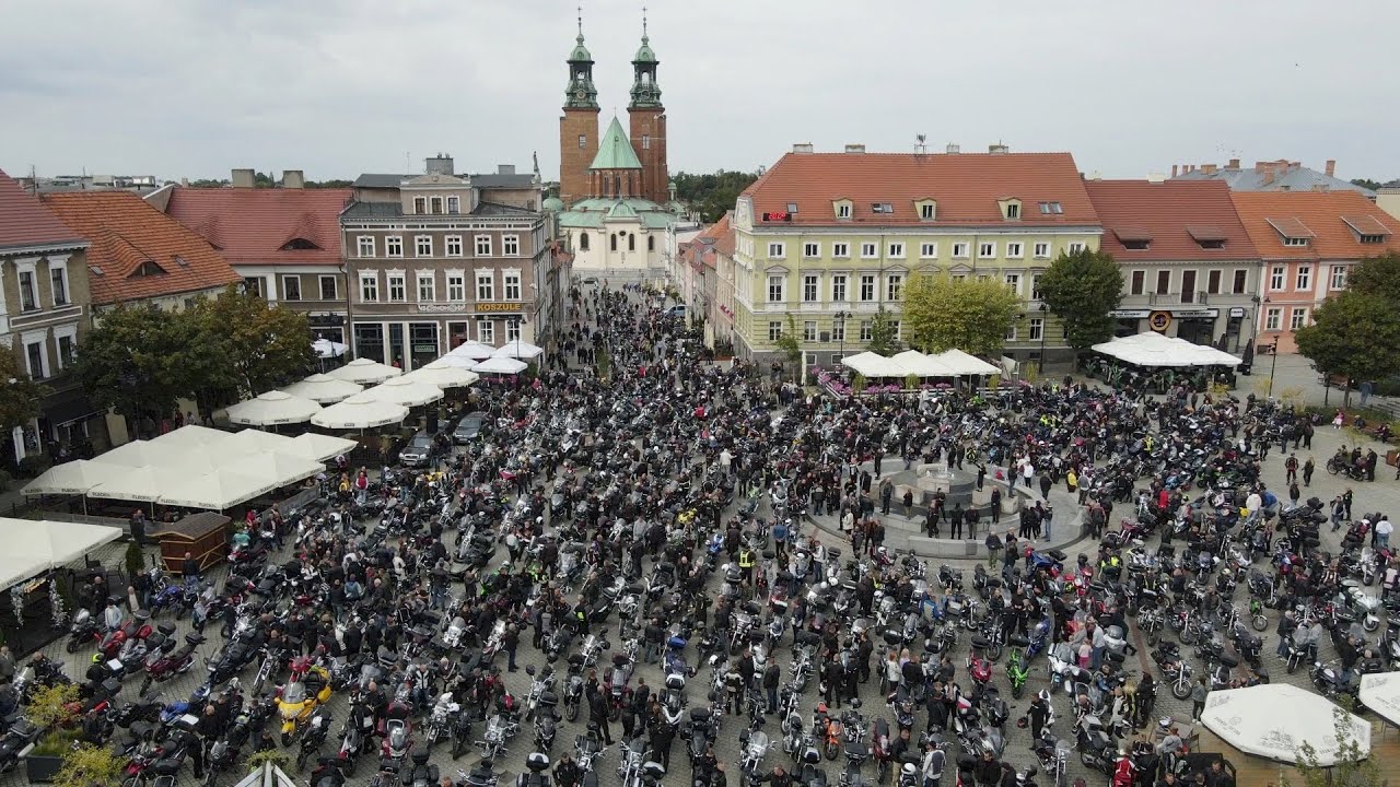 Motocykliści zakończyli sezon w Gnieźnie! [VIDEO]