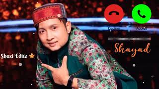 Pawandeep Rajan Ringtone | Chahat kasam nahi hai | pawandeep ringtone status | Shozi Editz 🍁