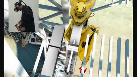 Virtual Reality Iron Derrickman Simulation