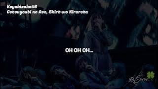 Keyakizaka46 - Getsuyoubi no Asa, Skirt wo Kirareta [Lirik Indo]