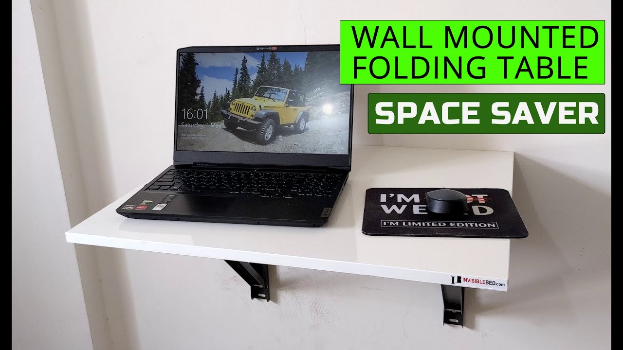 Wall Mounted Folding Table Invisible Bed Folding Table (Made in India