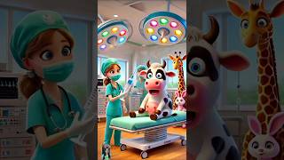 🤩 Evolution - &quot;Whimsical Animal Hospital Adventure&quot;😻 #Cow #hippopotamus #evolution #funny
