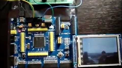 Digital Frame demo using STM32 Cortex M3 processor and FatFs