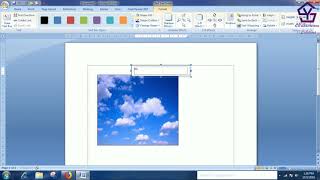 Cara Memberikan Teks Pada Gambar di MS WORD screenshot 2