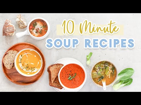 easy-10-minute-soup-recipes-|-healthy-dinner-ideas