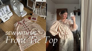 Front Tie Top Tutorial | Beginner Sewing Project | Syd Tie Top Sew Along