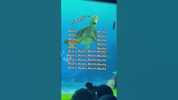 Turtle Talk With Crush | Just Keep Swimming