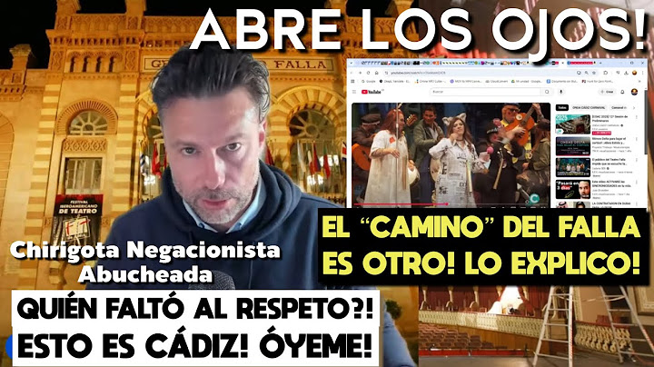 Abre Los Ojos (Chirigota Negacionista)¿Quién Faltó al Respeto a Quién? El MEJOR análisis de la RED.