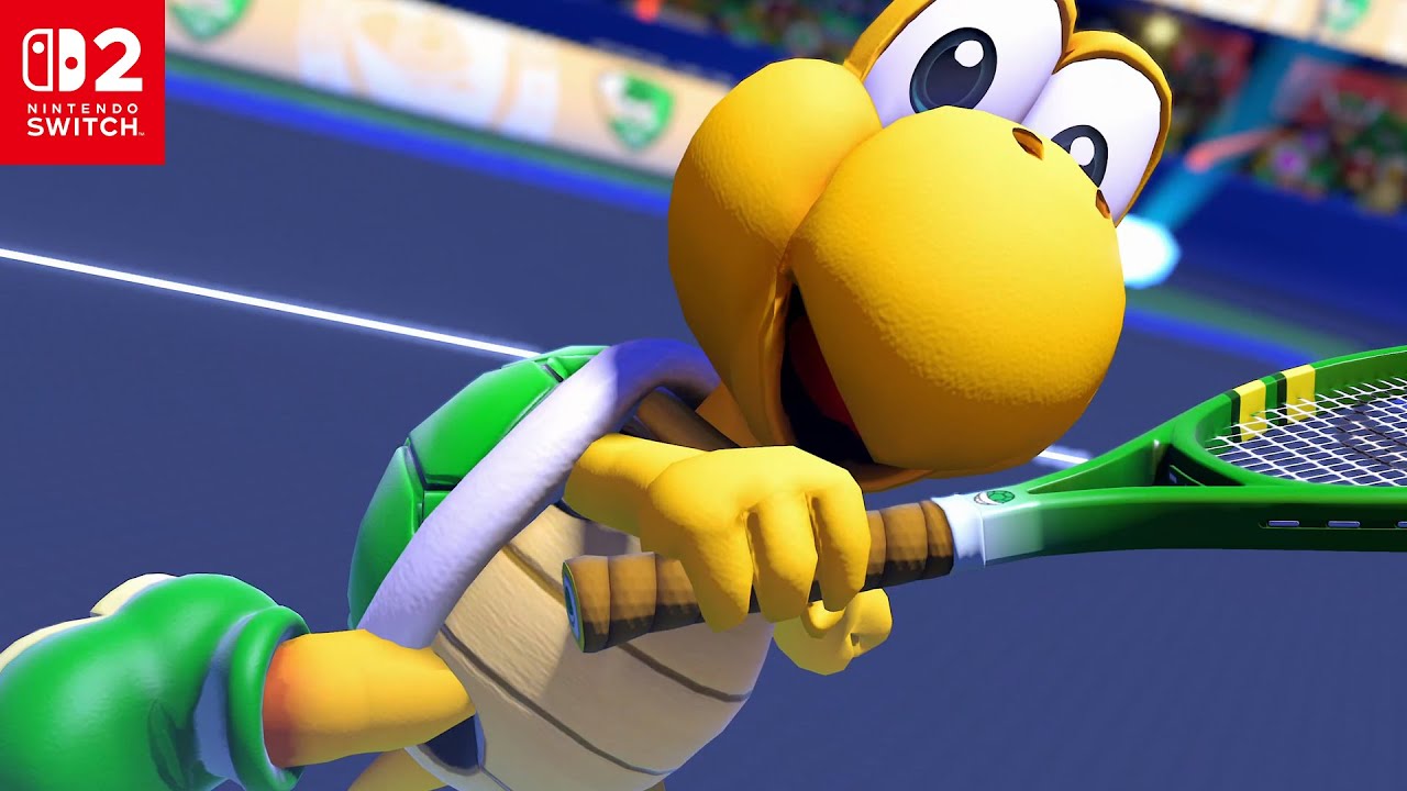 Koopa Troopa, Rosalina Vs. Mario, Dry Bones - Mario Tennis Aces ⁴ᴷ Switch 2