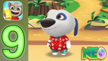 Talking Tom Gold Run: Gameplay Walkthrough Part 9 - Hawaiian Hank (iOS, Android)